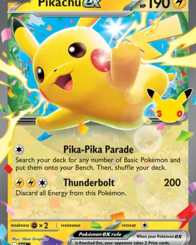 Pikachu ex
