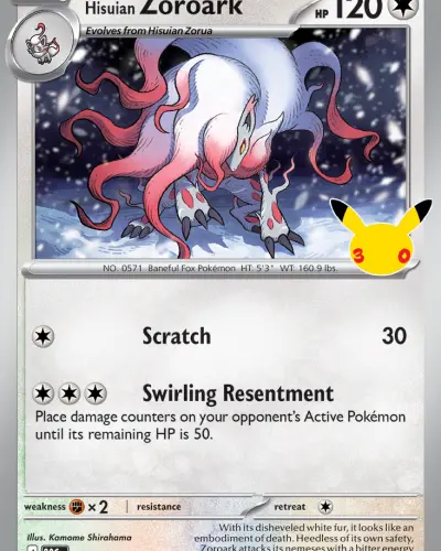 Hisuian Zoroark