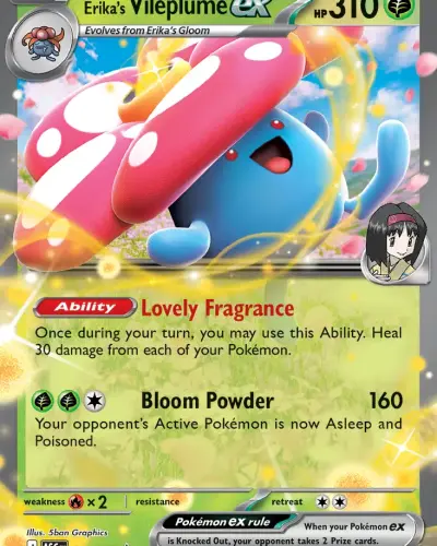 Erika’s Vileplume ex