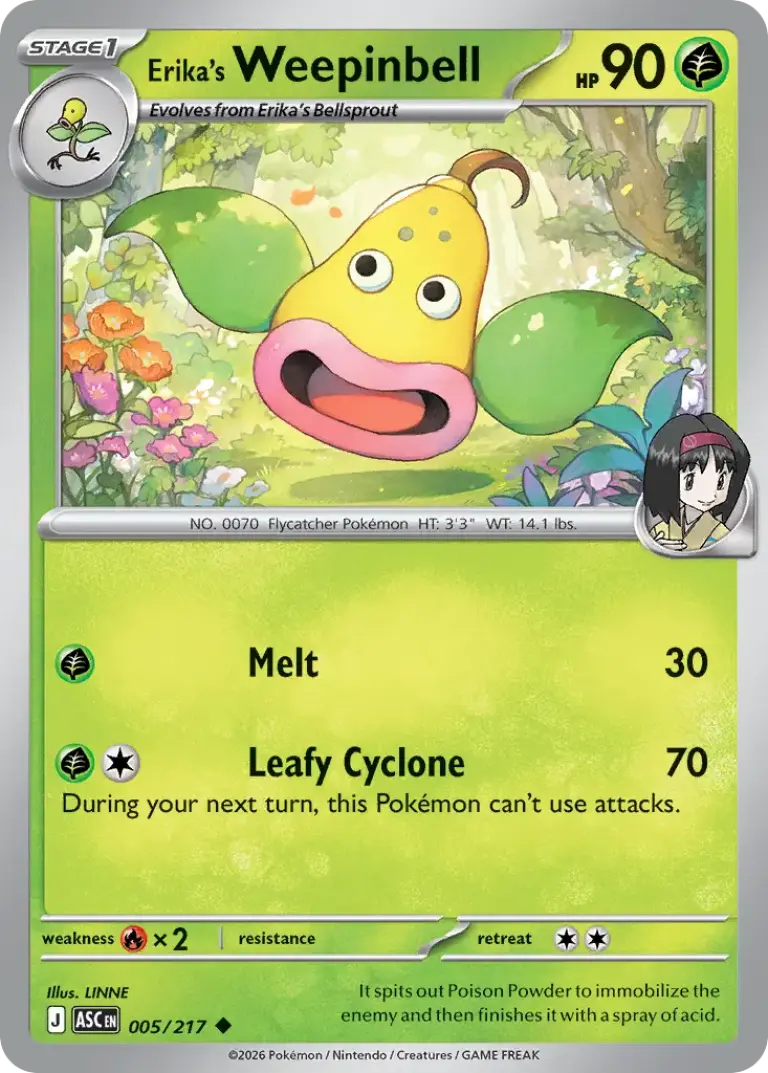 Erika’s Weepinbell