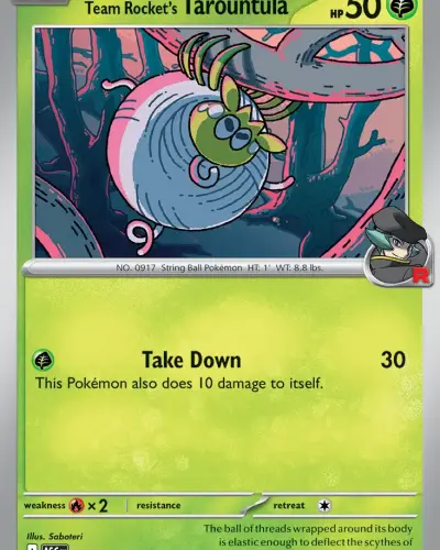Team Rocket’s Tarountula