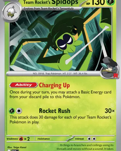 Team Rocket’s Spidops