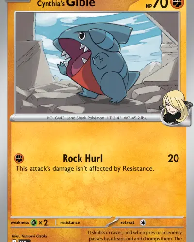 Cynthia's Gible