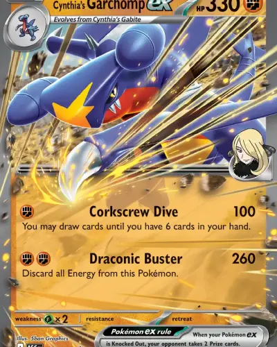 Cynthia's Garchomp ex
