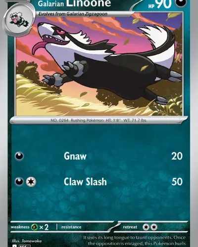 Galarian Linoone
