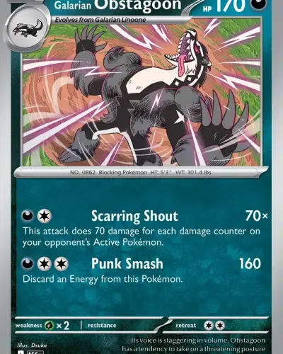 Galarian Obstagoon