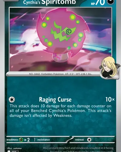 Cynthia's Spiritomb