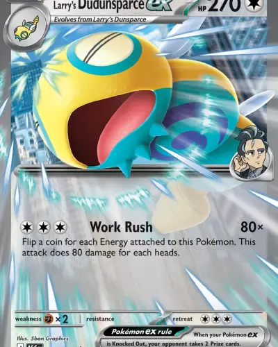 Larry's Dudunsparce ex