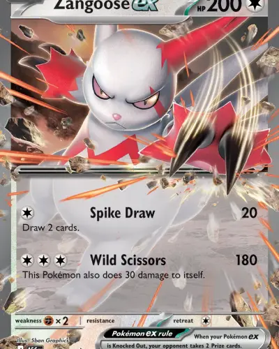 Zangoose ex