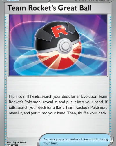 Team Rocket's Great Ball