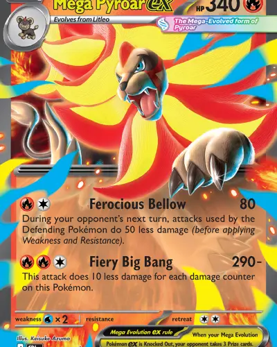 Mega Pyroar ex
