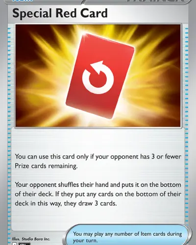Special Red Card