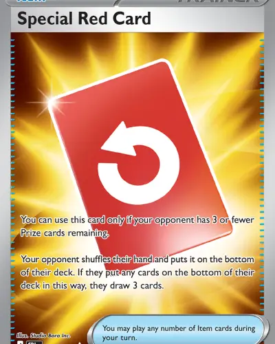 Special Red Card