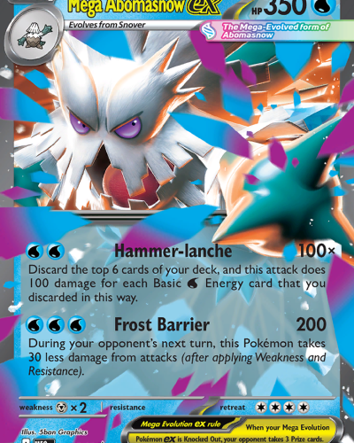 Mega Abomasnow ex