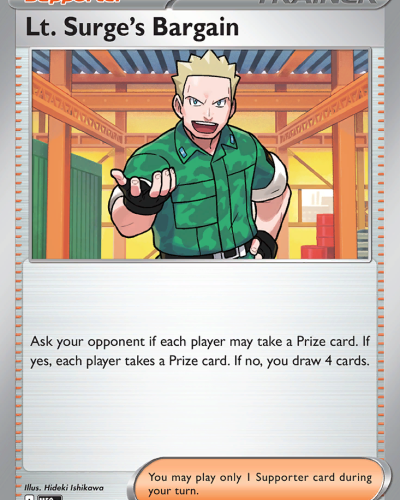 Lt. Surge's Bargain