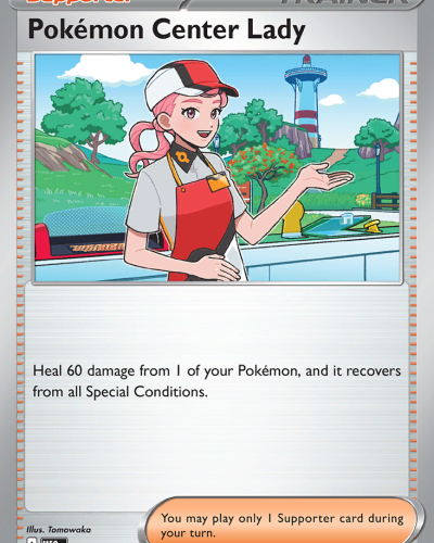 Pokemon Center Lady