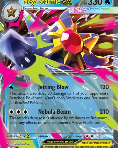 Mega Starmie ex