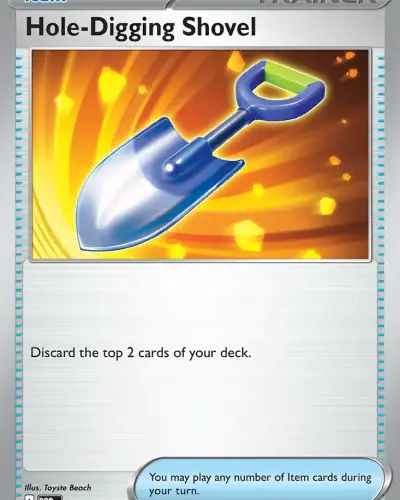 Hole-Digging Shovel