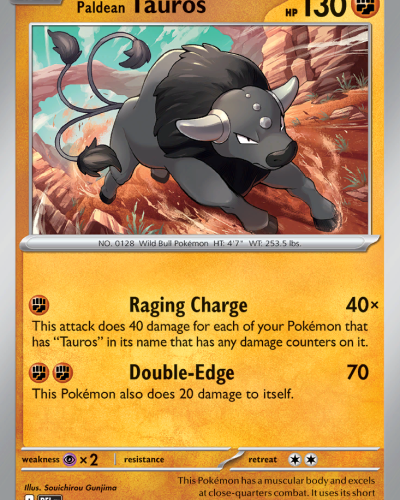 Paldean Tauros
