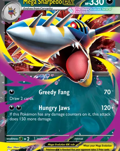 Mega Sharpedo ex