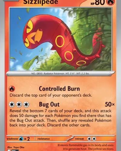Sizzlipede