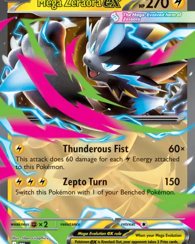 Mega Zeraora ex
