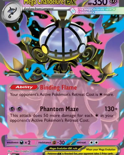 Mega Chandelure ex