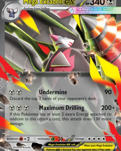 Mega Excadrill ex