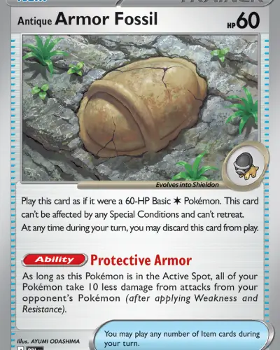 Antique Armor Fossil
