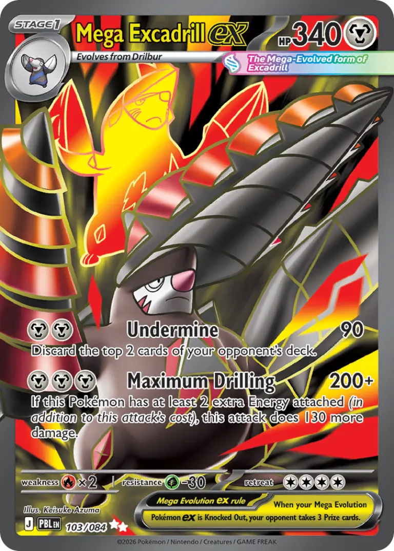 Mega Excadrill ex