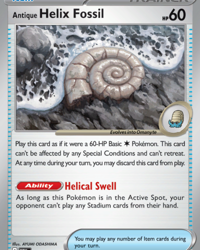 Antique Helix Fossil