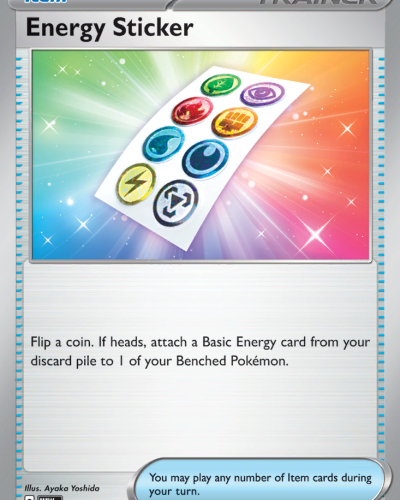 Energy Sticker