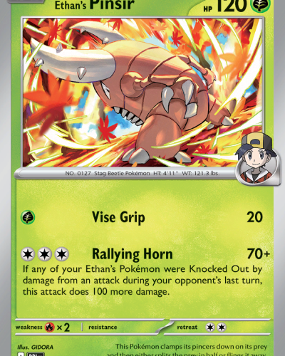 Ethan’s Pinsir