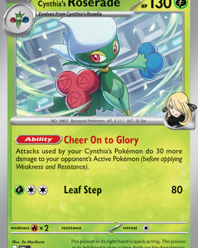 Cynthia’s Roserade