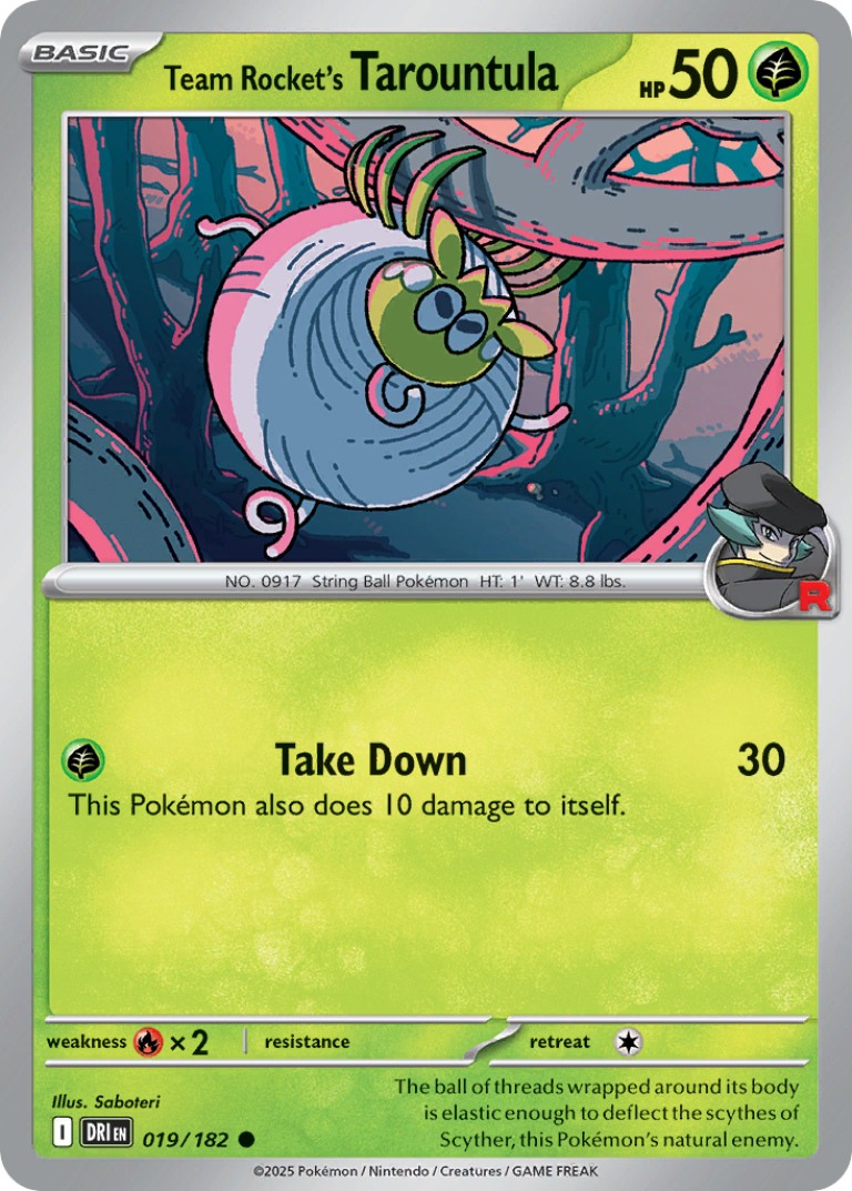 Team Rocket’s Tarountula
