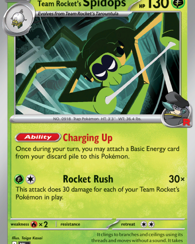 Team Rocket’s Spidops