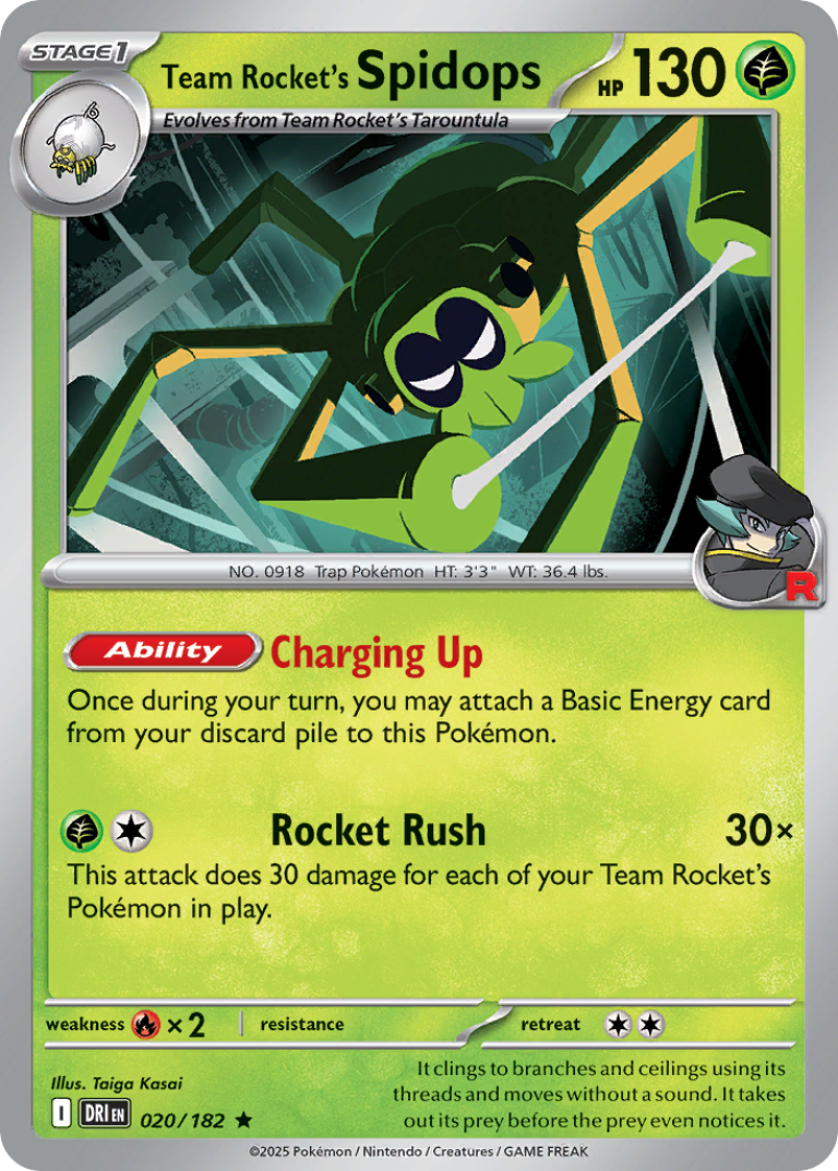 Team Rocket’s Spidops
