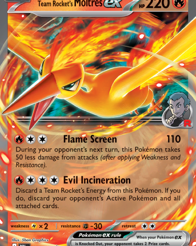 Team Rocket’s Moltres ex