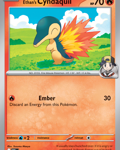 Ethan’s Cyndaquil