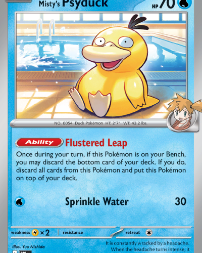 Misty’s Psyduck