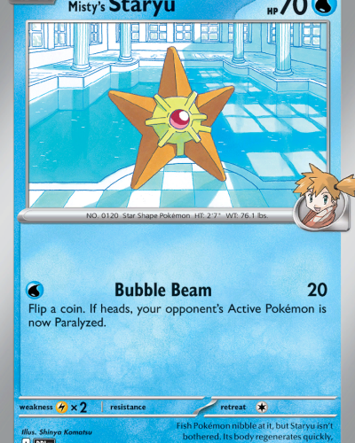 Misty’s Staryu