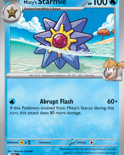 Misty’s Starmie