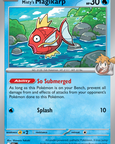 Misty’s Magikarp