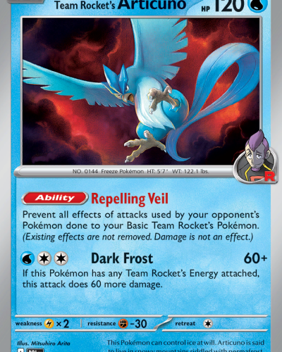 Team Rocket’s Articuno