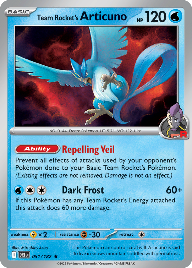 Team Rocket’s Articuno