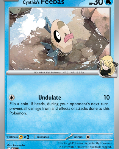 Cynthia’s Feebas