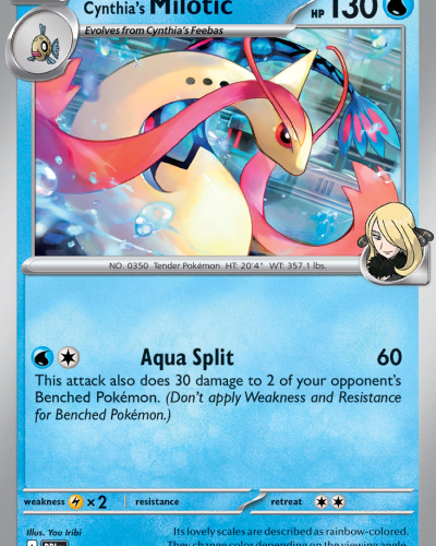 Cynthia’s Milotic