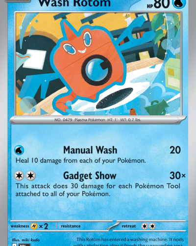 Wash Rotom