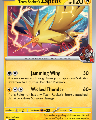 Team Rocket’s Zapdos