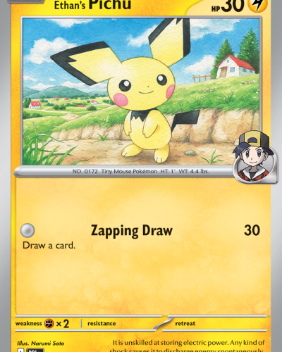 Ethan’s Pichu